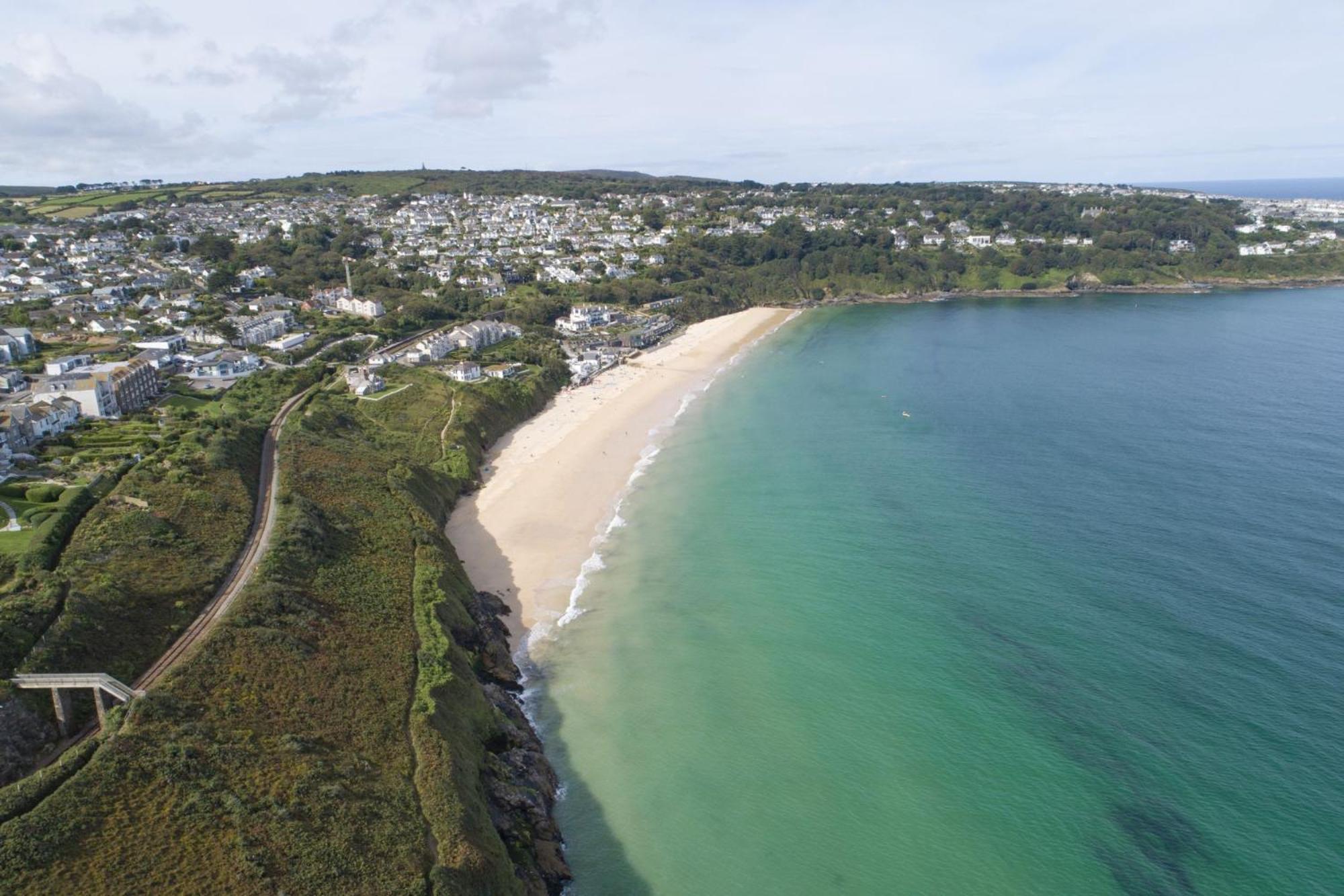The Secret Seascape, Carbis Bay, St Ives Villa Luaran gambar
