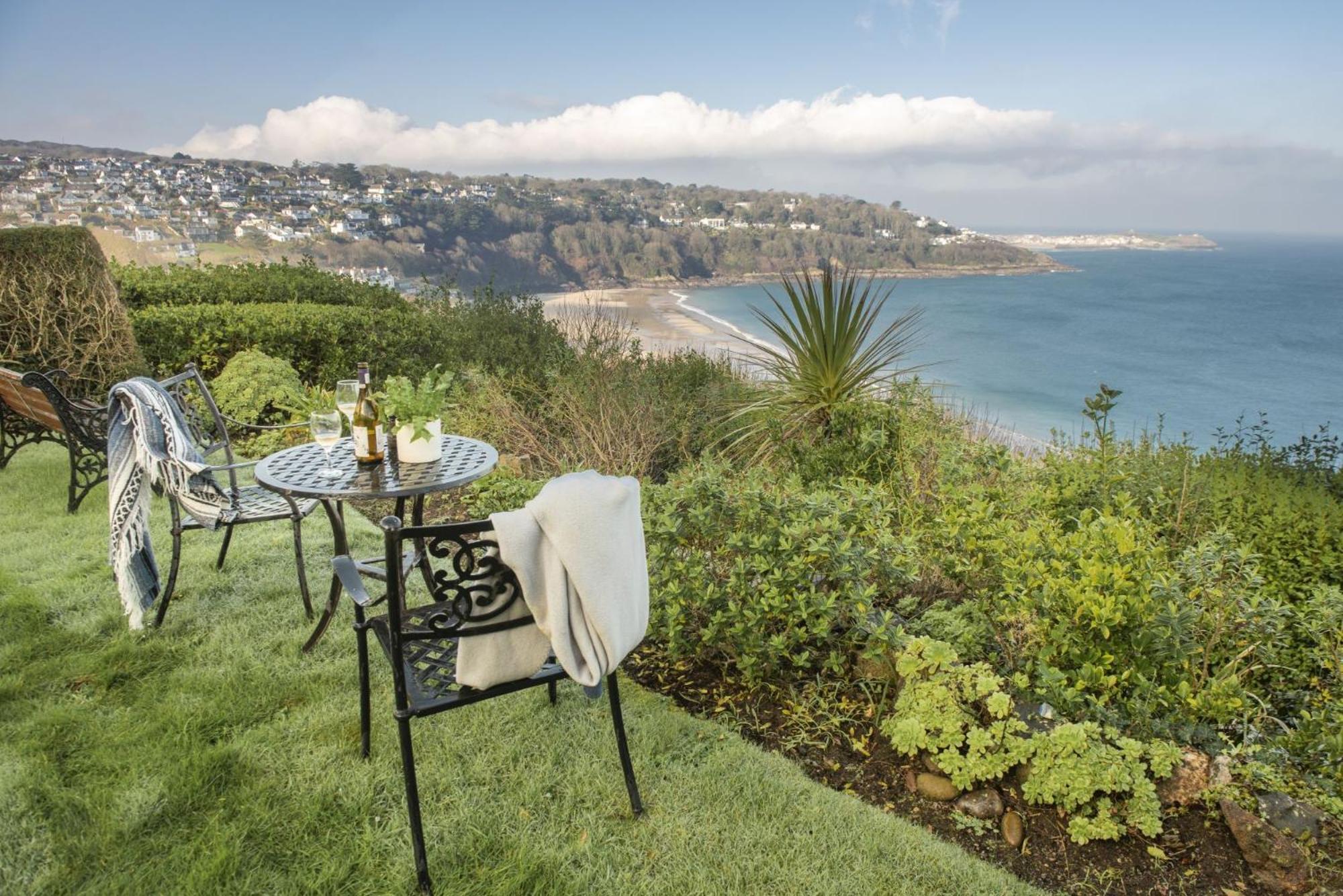 The Secret Seascape, Carbis Bay, St Ives Villa Luaran gambar